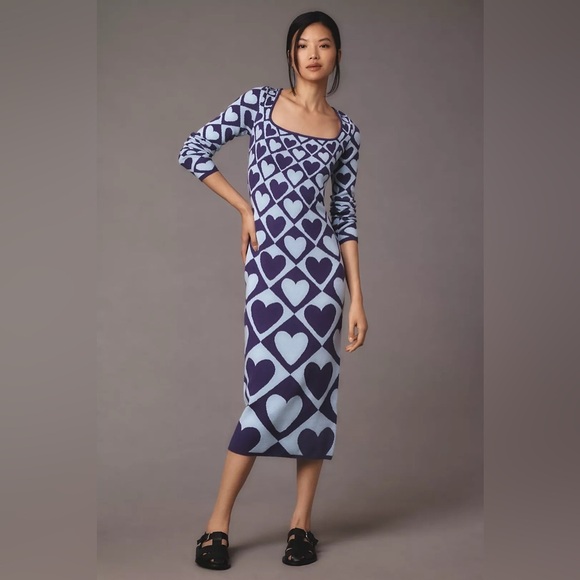chinese dress ladies Alonza Long Sleeve Knit Midi Dress / Cream | Meshki main image 0